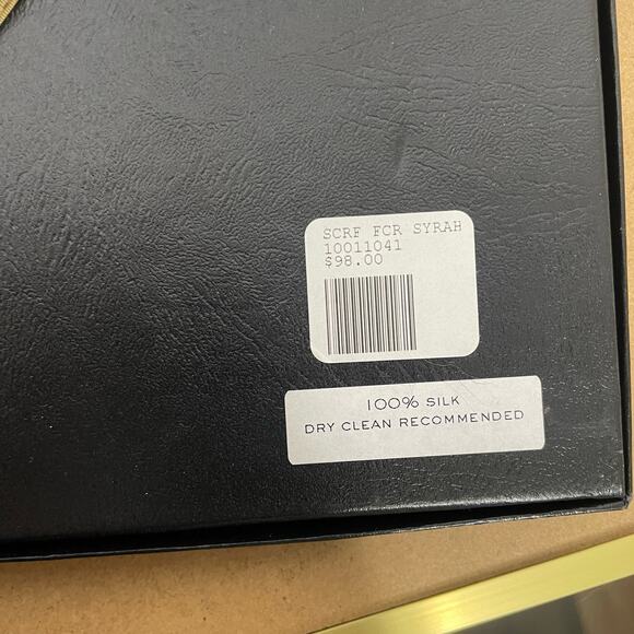 SCARF 100% Silk Charmeuse by film production designer Dean Tavoularis Women - Picture 4 of 6